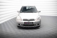 Front Ansatz FüR Toyota Yaris T-Sport Mk1 Facelift Frontspoiler Schwarz