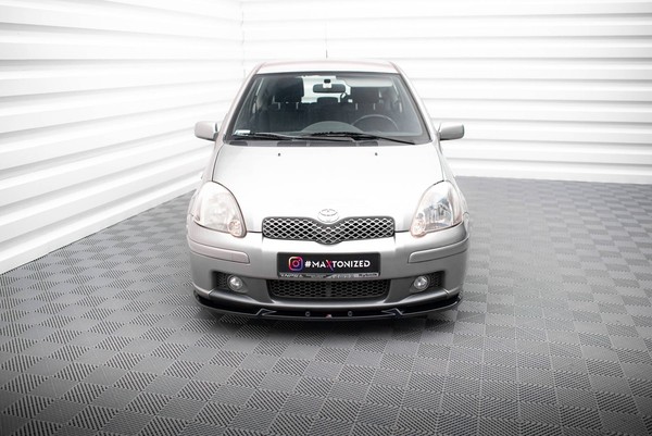 Front Ansatz FüR Toyota Yaris T-Sport Mk1 Facelift Frontspoiler Schwarz-image