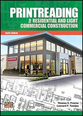 Printreading for Residential - Paperback, by Toenjes Leonard P. - Very Good z