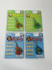 All 4 Giga Pets CYBER,MICRO, BITTY, POOCH, Virtual Pets Keychains 1997 TIGER KFC
