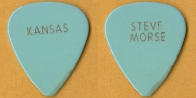 Kansas 1986 Power concert tour vintage rare Steve Morse stage worn Guitar Pick