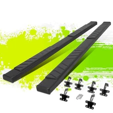 5" Flat Style Coated Step Nerf Bars Running Boards for Ram 1500 Quad Cab 19-22