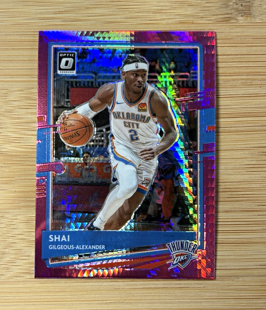 2020-21 Panini Donruss Optic - Shai Gilgeous-Alexander #143 Prizm OKC