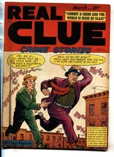 Real Clue Vol. 5 #1 1950-Golden-Age pre-code crime comic book