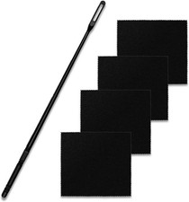 Flute Cleaning Kit Rod with 4pcs Cloth