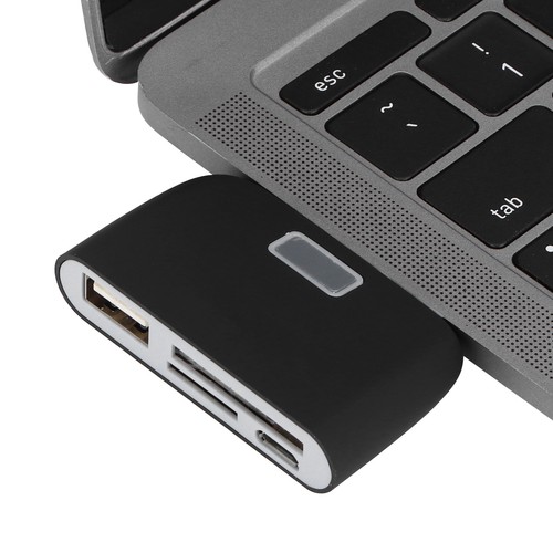 Type C Card Reader Memory Storage Card OTG Card Reader For Mobile Phone Lapt NEW - Afbeelding 7 van 12
