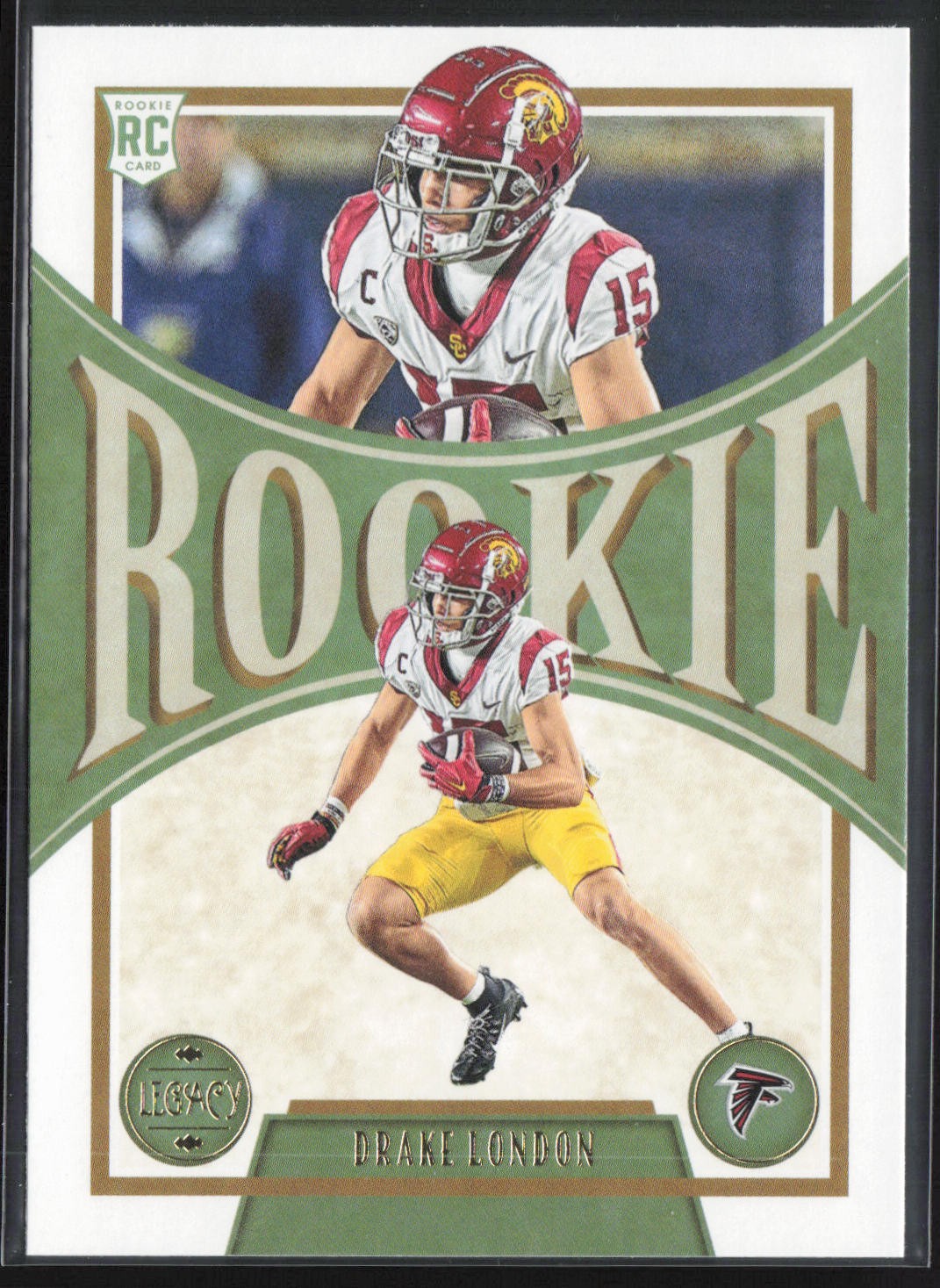 Drake London 2022 Panini Legacy #151 RC Atlanta Falcons