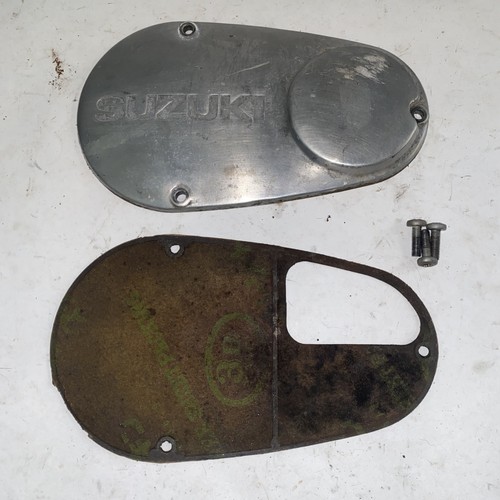 1970 71 72  SUZUKI TS 90 TS90 OEM STATOR COVER VTG SCREWS - Picture 1 of 5