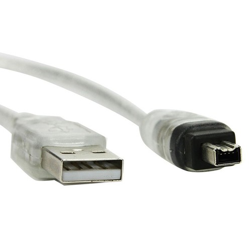 USB Male To Firewire IEEE 1394 4 Pin Male ILink Adapter Cord Firewire 1394 CabZ8 - Photo 3/6