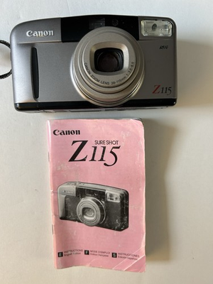 #ad Canon Sure Shot Z115 35mm Film Camera 38 to 115mm Lens with Manual $79.99