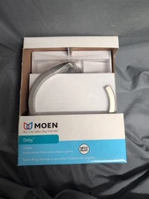 Moen Oxby Towel Ring Brushed Nickel Spot Resist Y1286BN Bathroom Decor Accessory