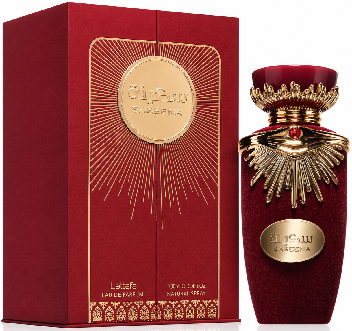 LATTAFA SAKEENA EAU DE PARFUM SPRAY 100ML - Immagine 5