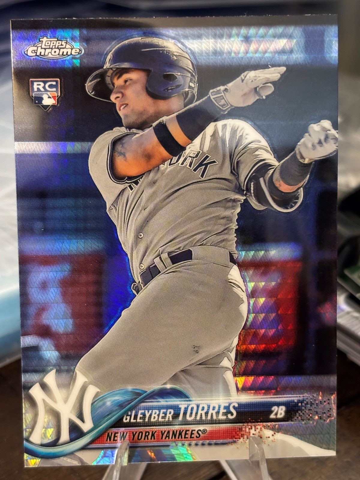 2018 Topps Chrome Prism Refractors #31 Gleyber Torres
