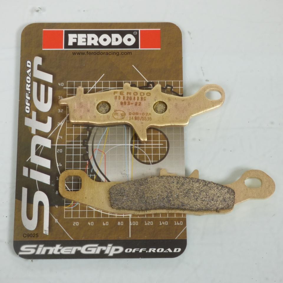 Plaquette de frein Ferodo pour Kawasaki KX 80 évite le sifflement