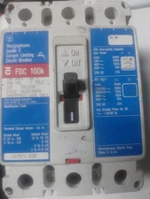 Westinghouse Series C- 100 Amp Breaker, FDC3100