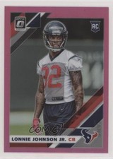 2019 Panini Donruss Optic Rookies Pink Prizm Lonnie Johnson Jr #126 pm6