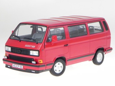 VW T3b Multivan Redstar van diecast modelcar Norev 1:18
