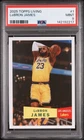 2025 Topps Living LeBron James #1 First Card in Set PSA 9 MINT