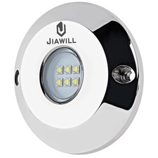 60W LED Surface Mount Underwater Boat Lights 316L Stainless Steel with Intern...