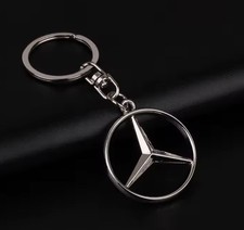 Mercedes Schl&uuml;sselanh&auml;nger Metall - Premium Luxus Emblem Schl&uuml;sselring
