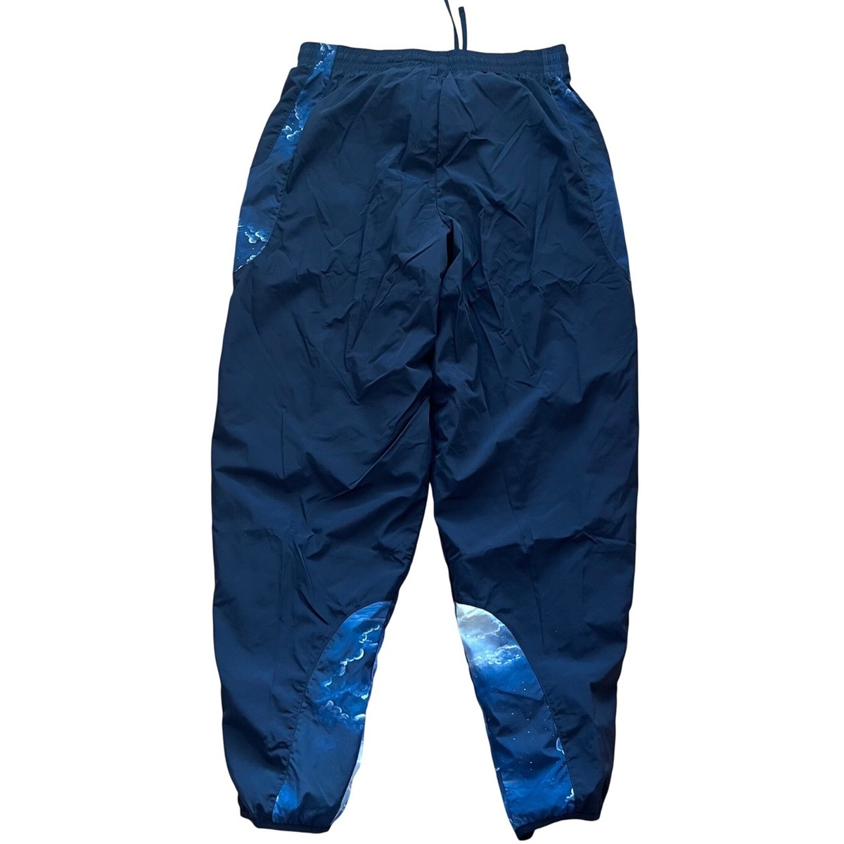 Puma KidSuper Al-Hilal SFC Travel Pants Navy Blue Cloud Print