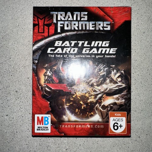 Juego de Cartas Transformers HASBRO NUEVO PRECINTADO - Imagen 1 de 3