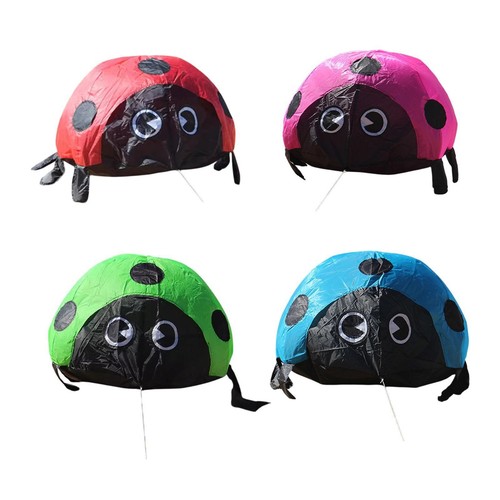 Wind aufblasbarer Ladybug Dekor Keine fliegende Marienkite Kite Lady Käfer