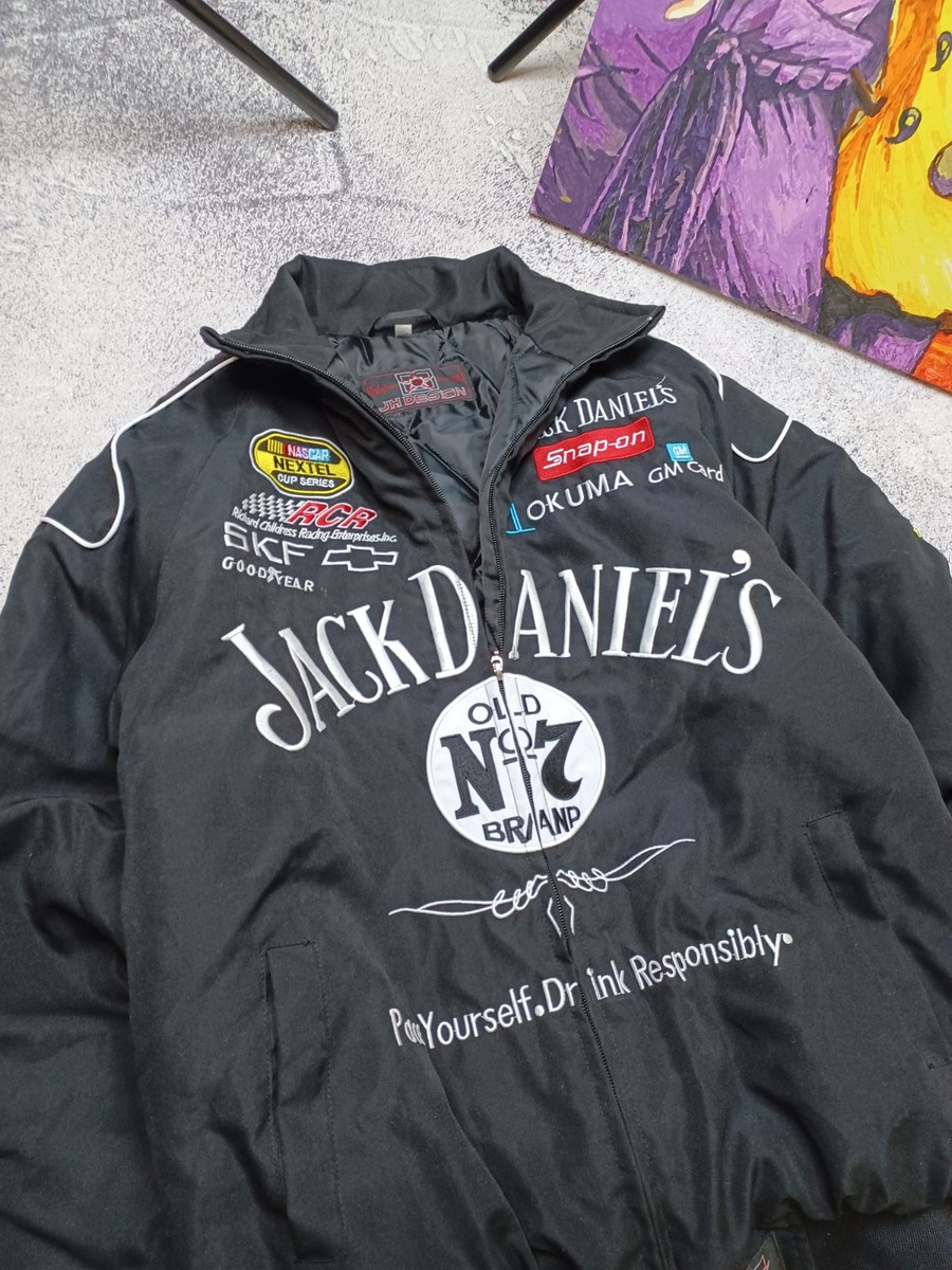 Vintage Jack Daniels NASCAR Racing Jacket | eBay