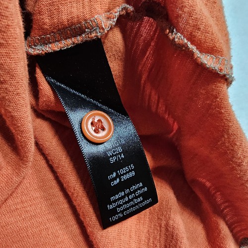 Lot X2 John Varvatos USA Peace Polo Shirt Mens L Short Sleeve Distressed Casual  - Picture 6 of 9