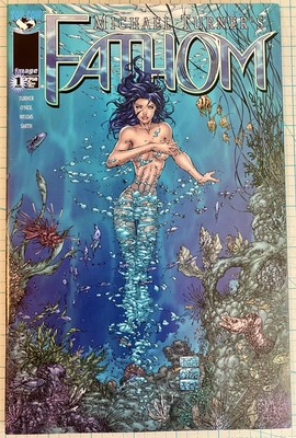 Fathom #1 High Grade NM Michael Turner Cover 1998 Top Cow Image Comics