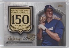 2019 Topps Update Manufactured Medallion 150th Anniversary /150 Dale Murphy z5i