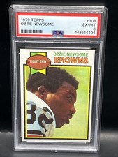 1979 Topps #308 Ozzie Newsome Rookie Card! PSA 6 EX-MT. rookie card picture