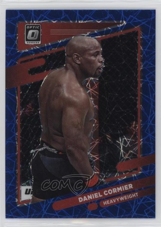 2022 Panini Donruss Optic UFC Blue Velocity Prizm Daniel Cormier #93 02l5