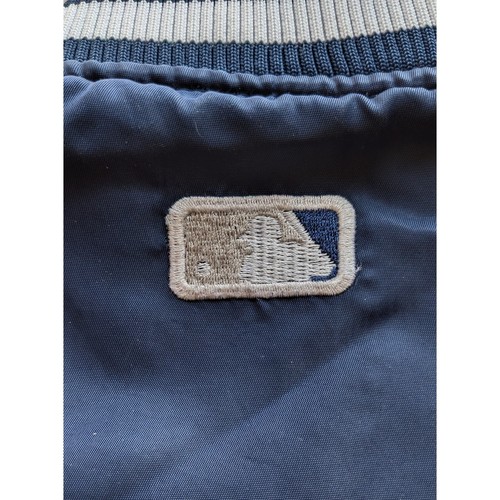 NY New York Yankees 90s STARTER Bomber Diamond Windbreaker Jacke M navy MLB Vintage - Bild 11 von 13