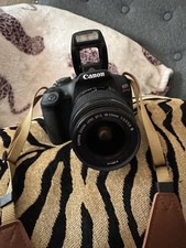 Canon EOS Rebel T7 DSLR Camera EF18-55mm EF 75-300mm Lens 2727C021