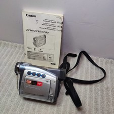 Canon ZR80 Mini DV Camcorder  Manual For parts Or Repair / READ 