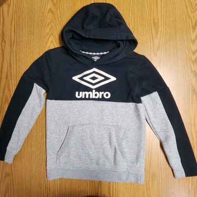 UMBRO Big Boys Youth Pull Over Fleece Hoodie Sz Medium