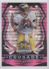 2020 Panini Prizm Draft Picks Crusade Pink Pulsar Prizm Tom Brady #100 06wv