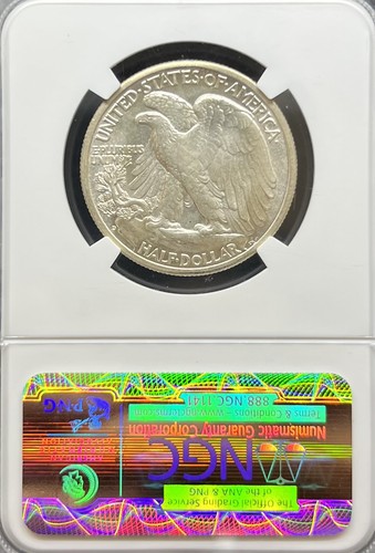 1941-D Walking Liberty Half Dollar MS64 NGC (#PA3829728007) - Picture 2 of 2