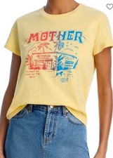 MOTHER The Boxy Goodie Goodie Tee,   Almost As Good As The Best  NEW NWT XS