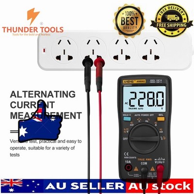 Thunder Tools ANENG AN8002 6000 Counts True RMS Multifunctional Digital