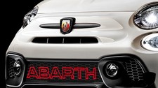 Abarth Writing For Fiat 595 Punto Evo 500 Grille Decoration Original Style Abarth Writing For Fiat 595 Punto Evo 500 Grille Decoration Original Style