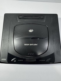SEGA Saturn Model MK-80000A Console With Controller and Cables Tested Working