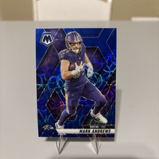 2025 Panini Mosaic - Mark Andrews #138 Blue Scope Prizm Baltimore Ravens(178)