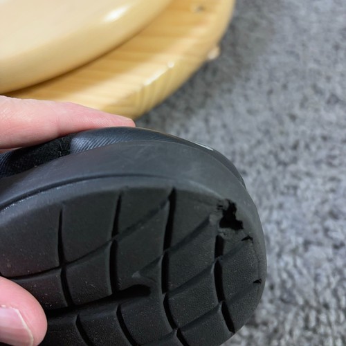 OOFOS OOmg Eezee Damen-Halbschuh Größe 8,5 schwarz Erholung Komfort Stressabsorber - Bild 9 von 9
