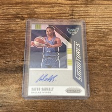 2020 Panini Prizm WNBA #SG-SSB Satou Sabally Signatures Dallas Wings New York
