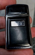 Zippo Monogram Bmw Vintage 1993 Slim Black Onyx Lighter Zippo Monogram Bmw Vintage 1993 Slim Black Onyx Lighter