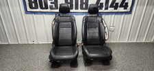 2015-2017 Ford Mustang Gt Black Leathersuade Power Seats Front Oem