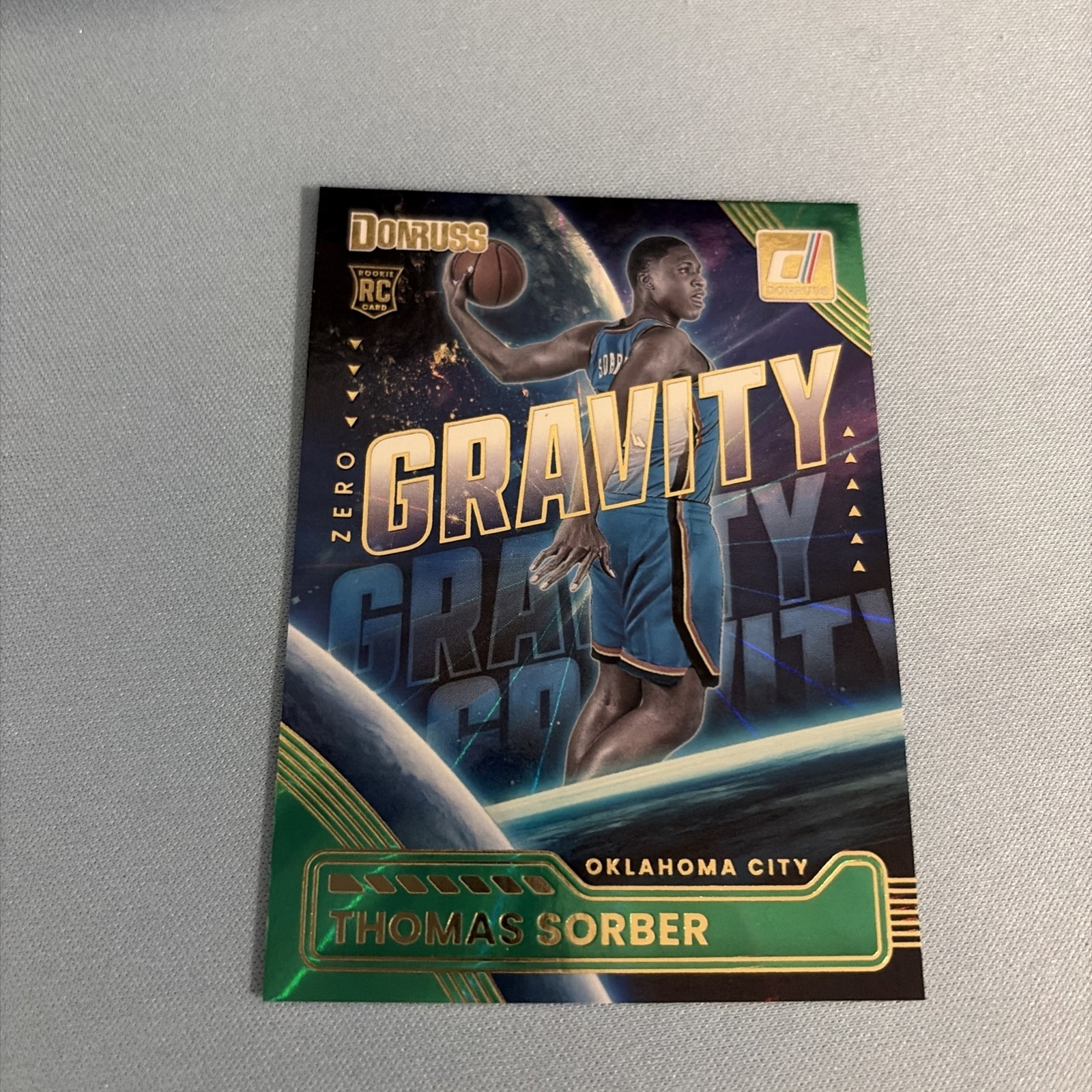 2025/26 Panini Donruss THOMAS SORBER ZERO GRAVITY SCOPE THUNDER 06/25 #18