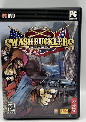 Swashbucklers: Blue vs. Grey (PC) Complete VTG Atari